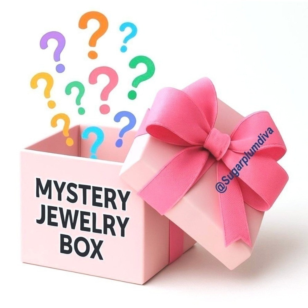 Mystery Jewelry Box 2 Pounds Bohemian Contemporary Vintage Sterling Silver